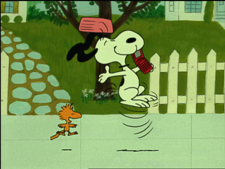 スヌーピーケータイ