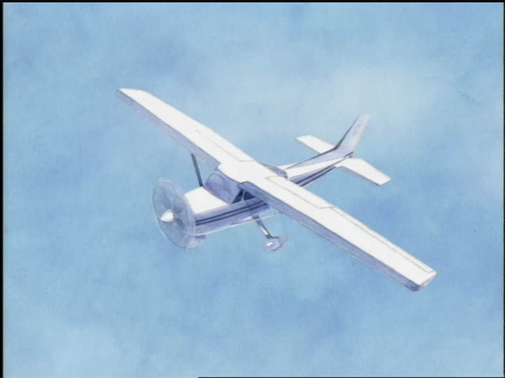 紙ヒコーキ　風力発電