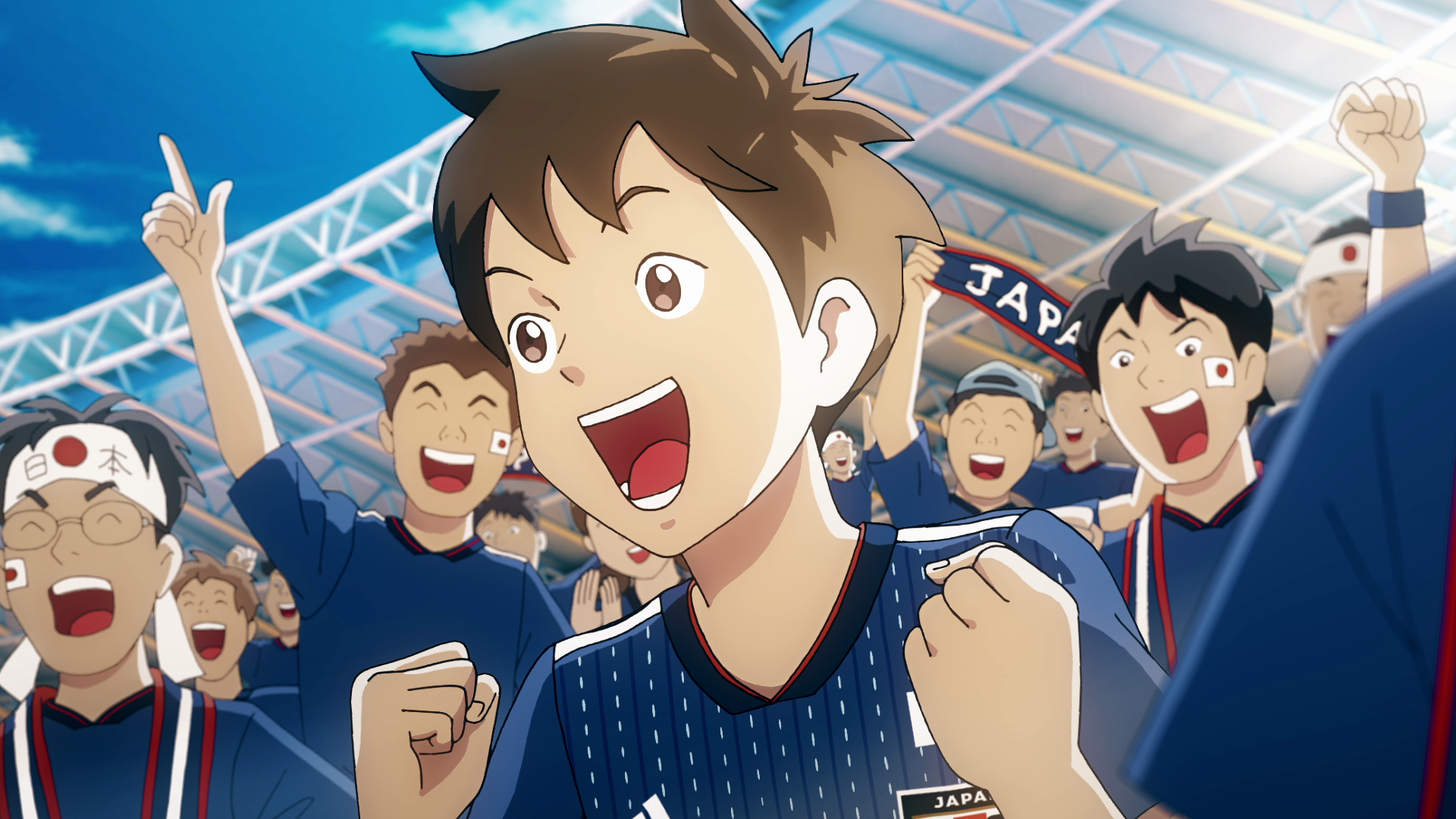 青くつづくパス