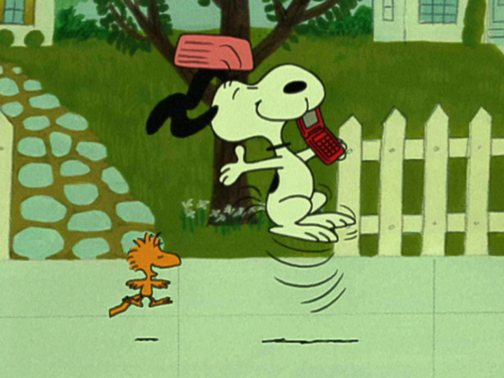 スヌーピーケータイ