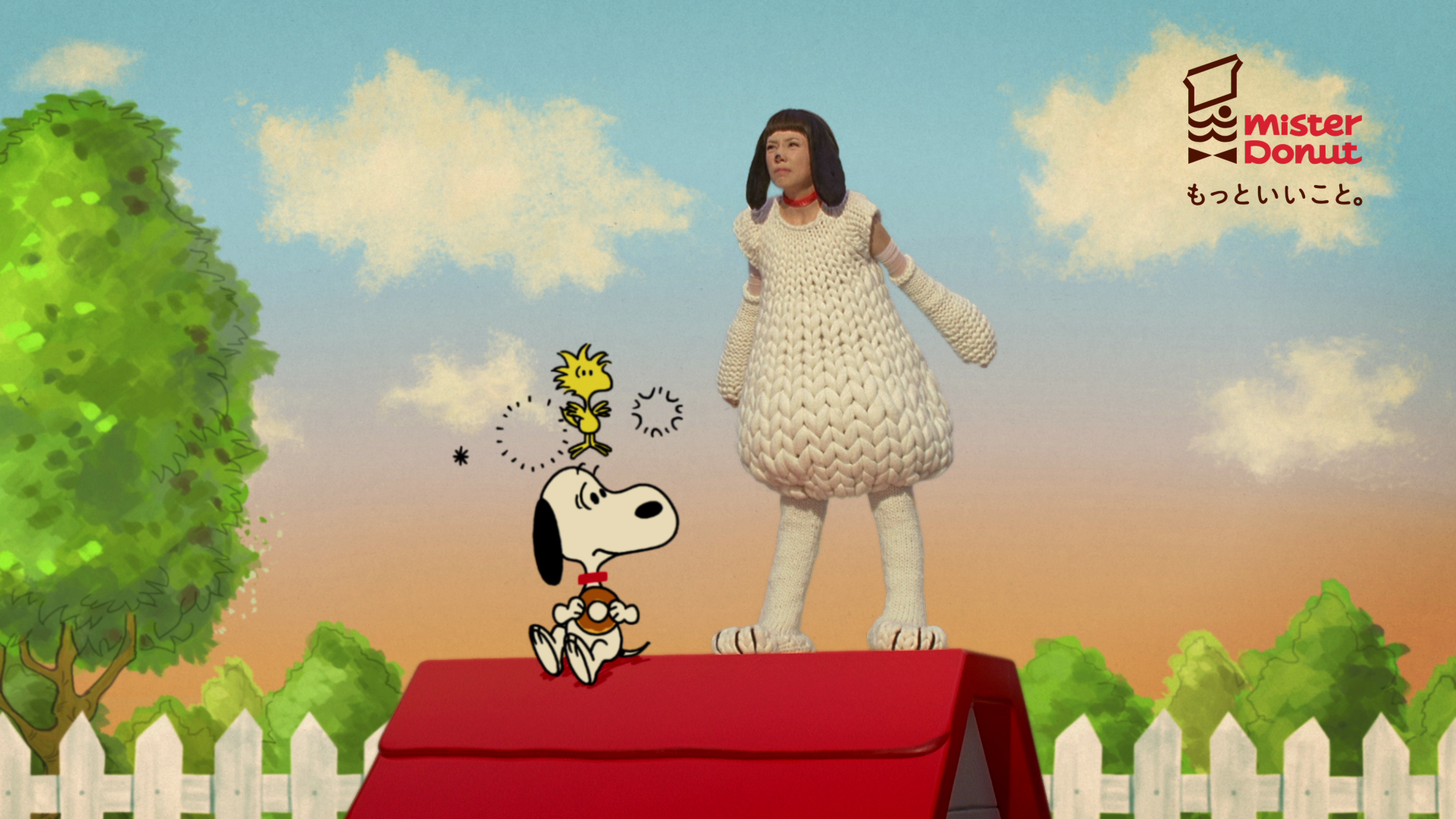 2匹のスヌーピー