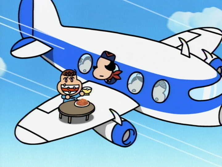 飛行機・麻婆春雨